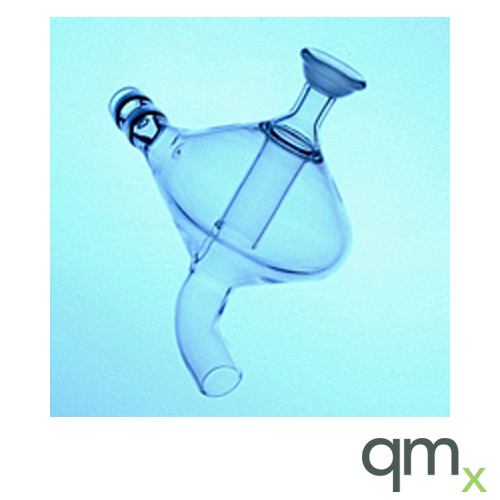 Cyclonic Spray Chamber, 50ml, Baffle, 12mm Drain