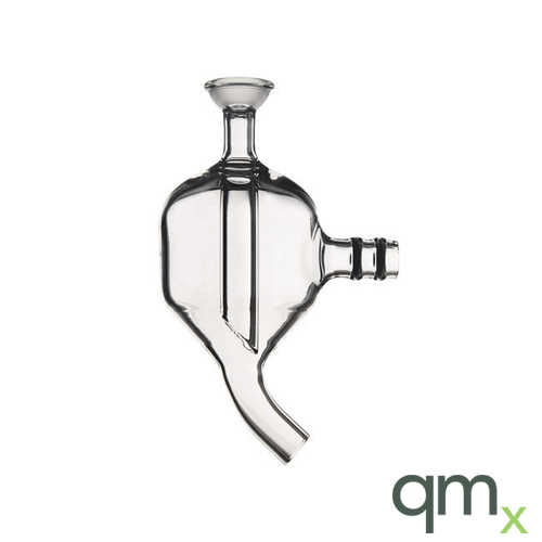 Cyclonic Spray Chamber, 50ml, Baffle, 13mm Drain - MLN