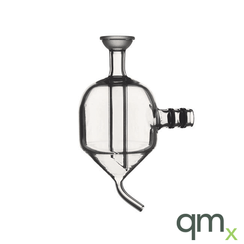 Cyclonic Spray Chamber, 50ml, Baffle, 4mm Drain - MLN