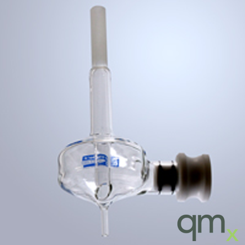 Cyclonic Spray Chamber, 50ml, Baffle, 80mm Neck