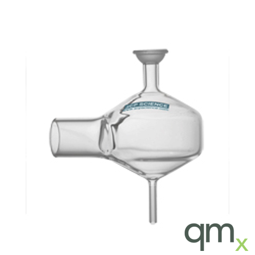 Cyclonic Spray Chamber, 50ml, Borosilicate, 12/5 Joint