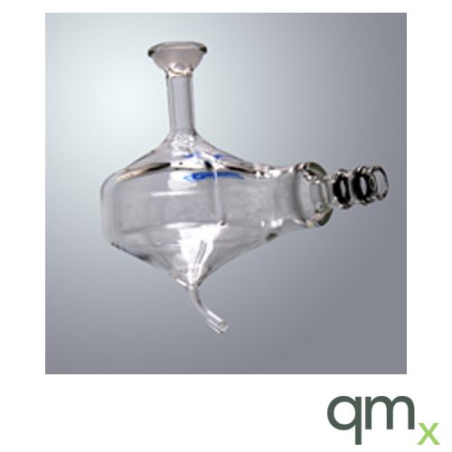 Cyclonic Spray Chamber, 50ml, Borosilicate, 12/5 Joint
