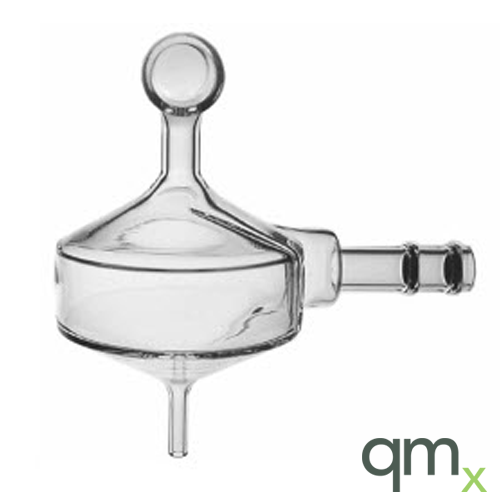 Cyclonic Spray Chamber, 50ml, Quartz, 11.3mm Exit