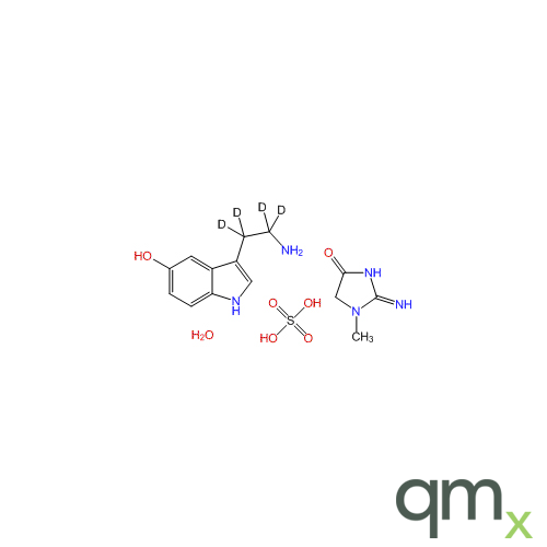 Serotonin-alpha,alpha,beta,beta-d4 Creatinine Sulfate Complex H2O, neat