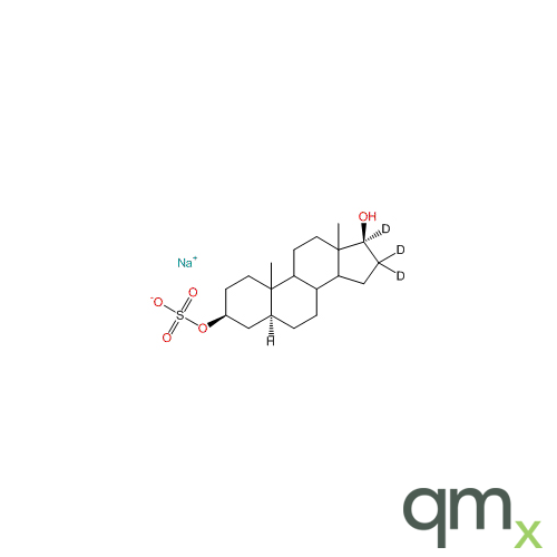 Sodium 5alpha-Androstan-3beta,17beta-diol-16,16,17-d3 3-Sulf, neat
