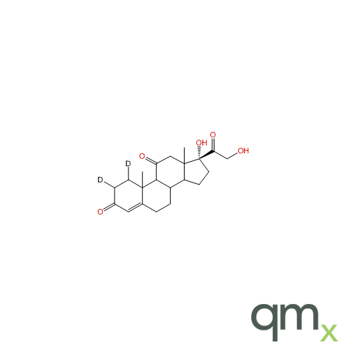 4-Pregnen-17alpha,21-diol-3,11,20-trione-1,2-d2, neat
