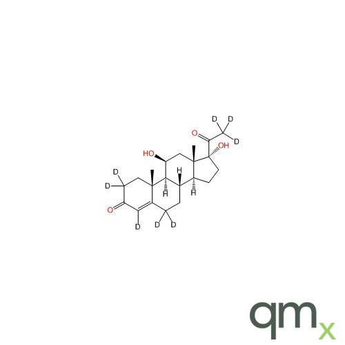 4-Pregnen-11beta,17alpha-diol-3,20-dione-2,2,4,6,6,21,21,21-d8, neat