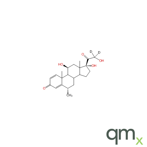 1,4-Pregnadien-6alpha-methyl-11beta,17alpha,21-triol-3,20-dione-21,21-d2, neat