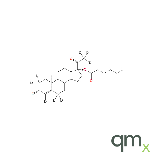 4-Pregnen-17alpha-ol-3,20-dione-2,2,4,6,6,21,21,21-d8 Hexano, neat