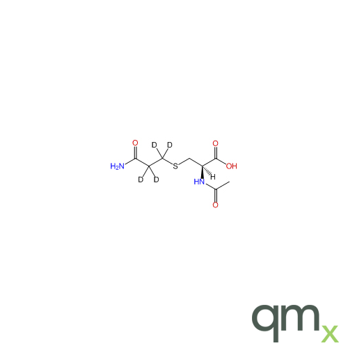 N-Acetyl-S-(2-carbamoylethyl-d4)-L-cysteine, neat