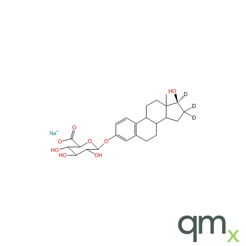 Sodium 17beta-Estradiol-16,16,17-d3 3-Glucuronide, neat
