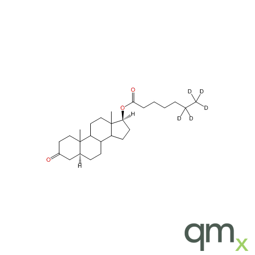 5alpha-Androstan-17beta-ol-3-one Heptanoate-6,6,7,7,7-d5, neat