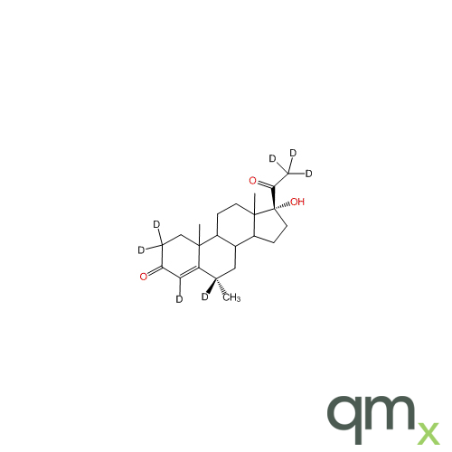 4-Pregnen-6a-methyl-17a-ol-3,20-dione-2,2,4,6,21,21,21-d7, neat