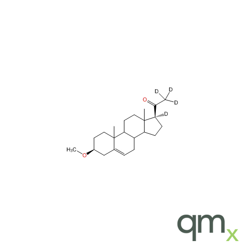 5-Pregnen-3beta-ol-20-one-17alpha,21,21,21-d4 3-Methyl Ether, neat