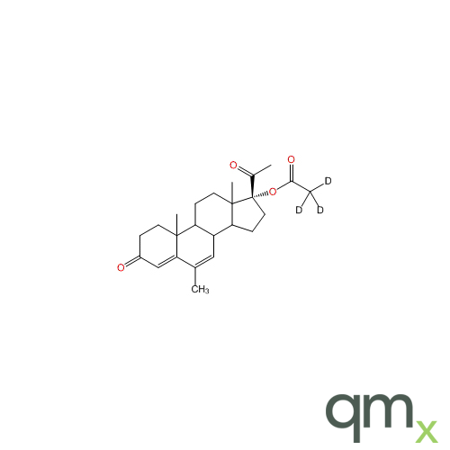 4,6-Pregnadien-6-methyl-17alpha-ol-3,20-dione Acetate-d3, neat