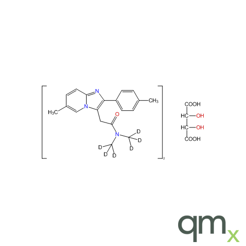 Zolpidem-d6 L-(+)-Hemitartrate (N,N-dimethyl-d6), neat