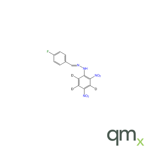 4-Fluorobenzaldehyde 2,4-Dinitrophenylhydrazone-3,5,6-d3, neat