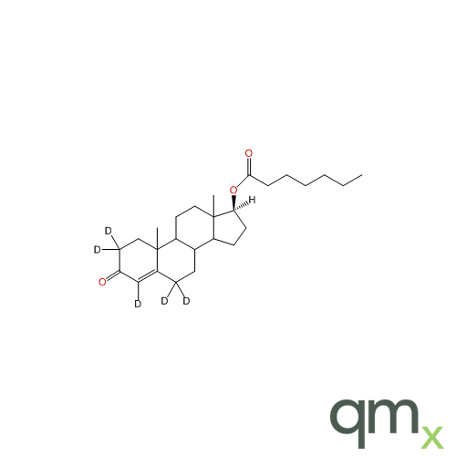 Testosterone-2,2,4,6,6-d5 Heptanoate, neat
