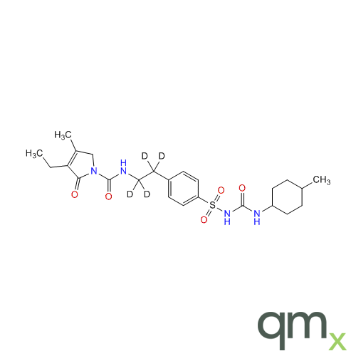 Glimepiride-d4 (phenylethyl-a,a,b.b-d4)(cis/trans)
