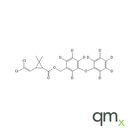 Permethrin-d9 (3-phenoxy-d5-benzyl-2,4,5,6-d4) (cis/trans mixture), neat