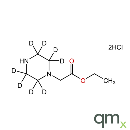 Ethyl 1-Piperazine-d8-acetate 2HCl,neat