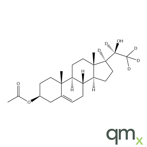 5-Pregnen-3b,20b-diol-17,20,21,21,21-d5 3-Acetate