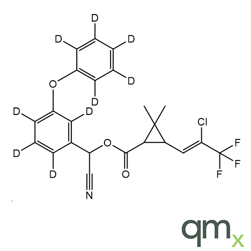 Cyhalothrin-d9 (phenoxyphenyl-d9) (mixture of isomers)