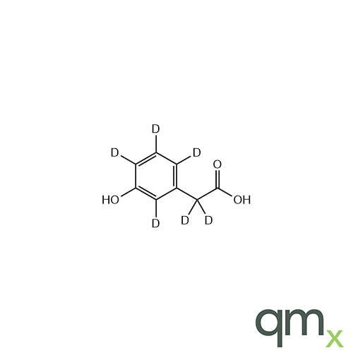 3-Hydroxyphenyl-2,4,5,6-d4 acetic-d2 Acid  ,neat