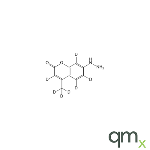 7-Hydrazinyl-4-methyl-d3-2H-chromen-2-one-3,5,6,8-d4 ,neat