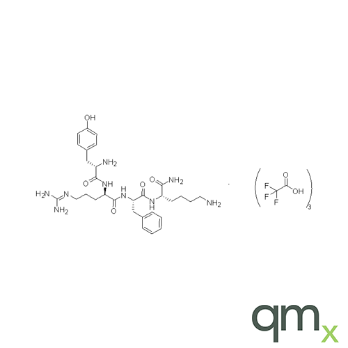 (D-Arg2,Lys4)-Dermorphin (1-4) Amide H-Tyr-D-Arg-Phe-Lys-NH2 Tristrifluoroacetate Salt, neat