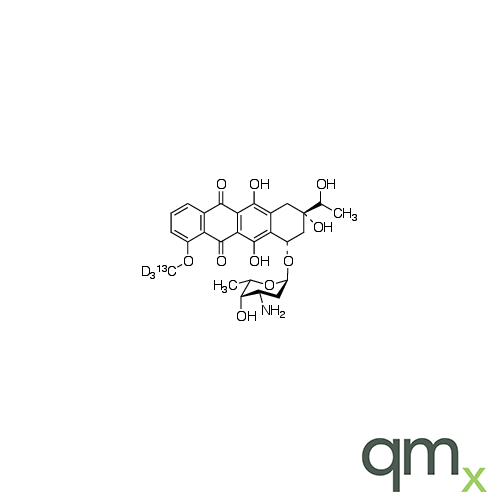 Daunorubicinol-13C,d3 (mixture of diastereomers), neat