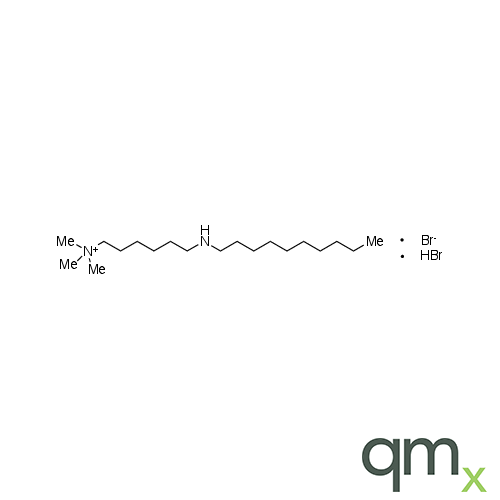 6-(Decylamino)-N,N,N-trimethyl-1-hexanaminium Bromide Hydrobromide, neat