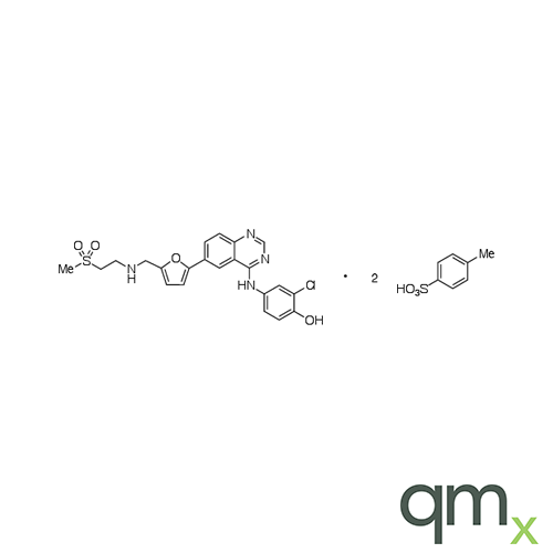 O-De(3-fluorobenzyl) Lapatinib Ditosylate Salt, neat