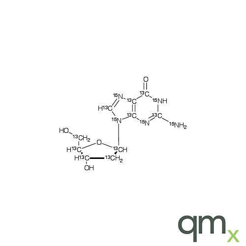 2â-Deoxyguanosine-13C10,15N5, neat