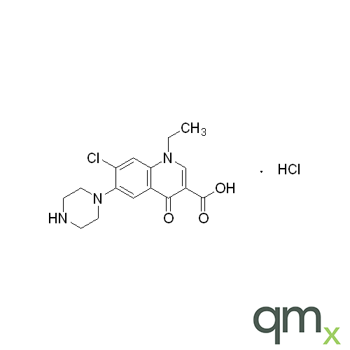 6-Defluoro-piperazinyl 7-Depiperazinyl-chloro Norfloxacin Hydrochloride, neat