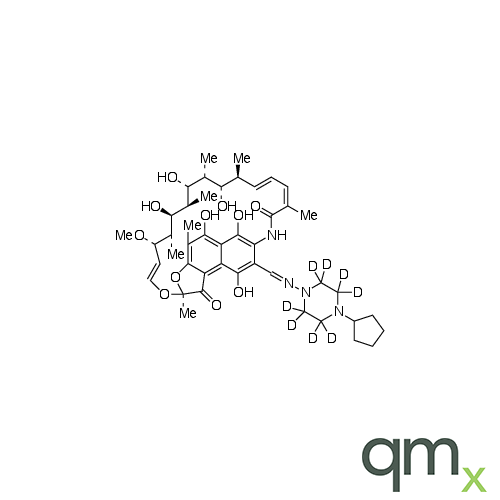 25-Desacetyl Rifapentin-d8, neat