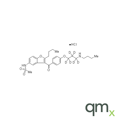 Desbutyl Dronedarone-d6 Hydrochloride, neat