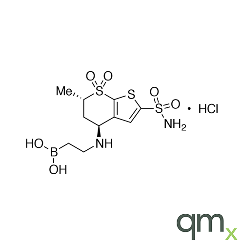 N-Desethyl-N-(2-boronoethyl) Dorzolamide Hydrochloride, neat