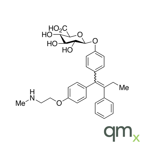 N-Desmethyl-4-hydroxy Tamoxifen ÃŸ-D-Glucuronide (E/Z Mixture), neat