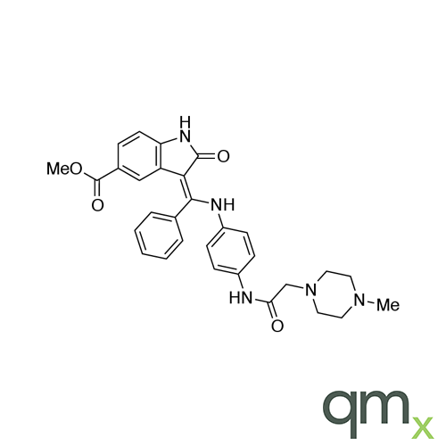 Desmethyl 5-Methoxycarbonyl Nintedanib (Nintedanib Impurity B), neat