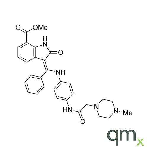 Desmethyl 7-Methoxycarbonyl Nintedanib (Nintedanib Impurity C), neat