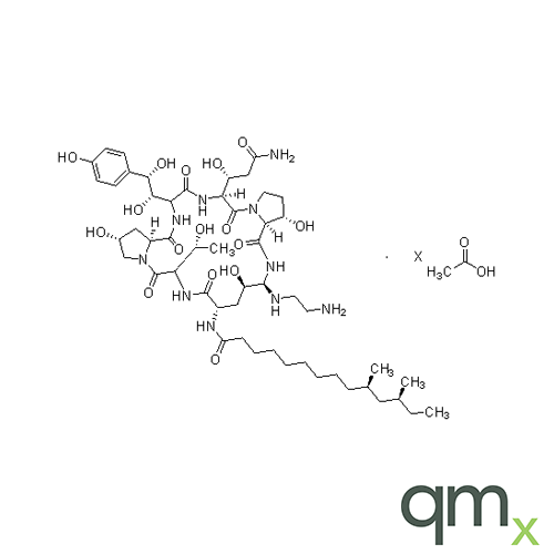 Caspofungin 5-(threo-3-hydroxy-4-oxo-L-ornithine) Acetate, neat
