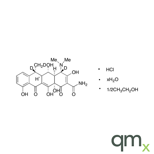 Doxycycline D3 hyclate, 100Âµg/ml in Methanol - A2S certified