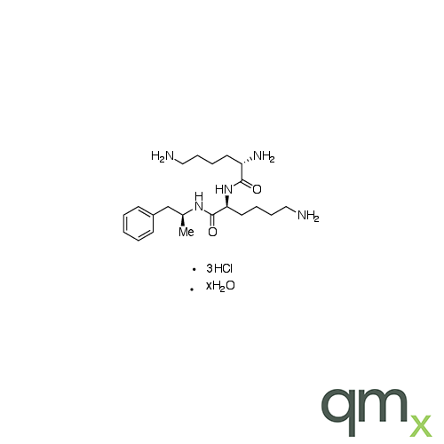 (S)-2,6-Diamino-N-((S)-6-amino-1-oxo-1-(((S)-1-phenylpropan-2-yl)amino)hexan-2-yl)hexanamide Trihydrochloride Hydrate, neat