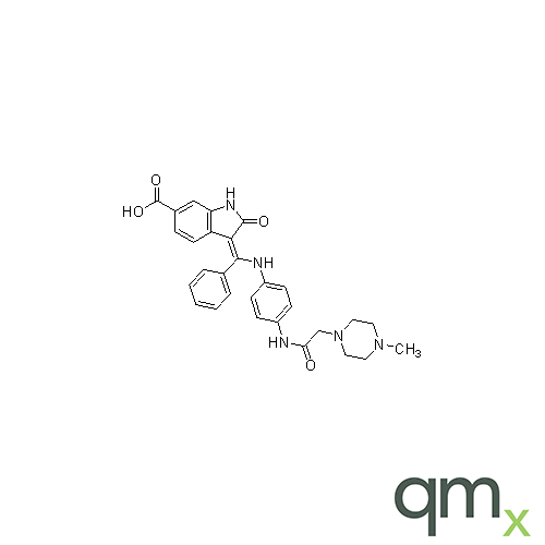 Desmethyl Nintedanib Carboxylic Acid (Nintedanib Impurity A), neat