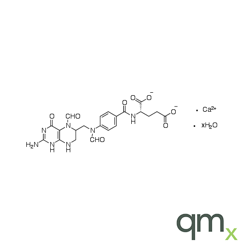 5,10-Diformyl-5,6,7,8-tetrahydro Folic Acid Calcium Salt Hydrate, neat
