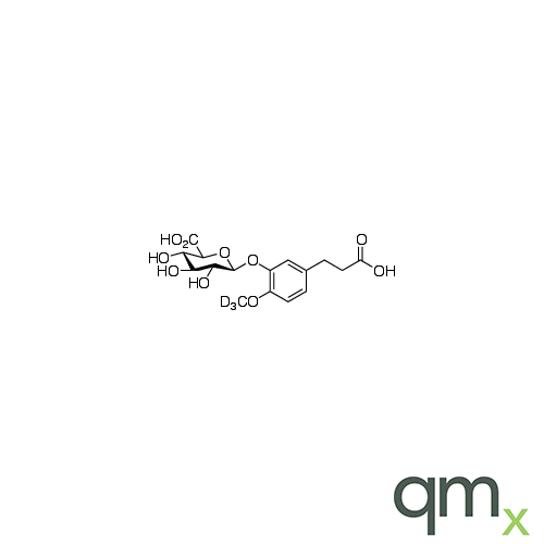 Dihydro Isoferulic Acid-d3 3-O-Ã-D-Glucuronide, neat