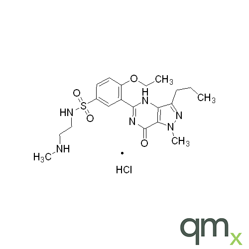 Des(methypiperazinyl) (Nâ€™-Methyl)ethylenediamino Sildenafil Hydrochloride, neat