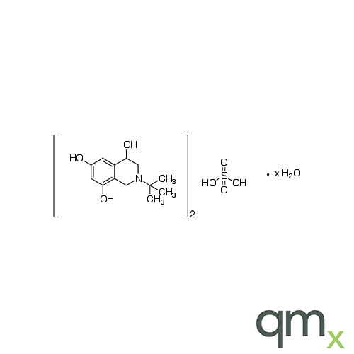 2-(1,1-Dimethylethyl)-1,2,3,4-tetrahydro-4,6,8-Isoquinolinetriol Hemisulfate Hydrate, neat