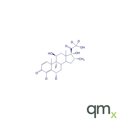 Dexamethasone-4,6alpha,21,21 D4, 1,000Âµg/ml in Acetonitrile - A2S certified